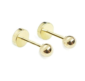 Bolita 3mm - Palito Oro 18k