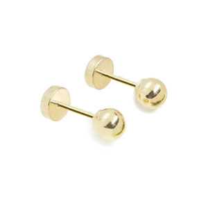 Bolita 5mm -  Palito Oro 18k