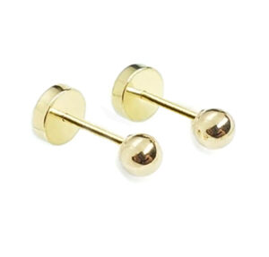 Bolita 4mm - Palito Oro 18k
