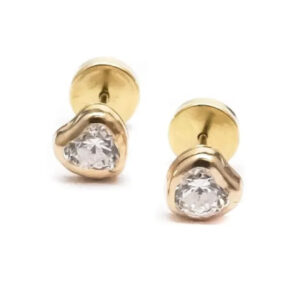 Corazón Cubik Oro 18k