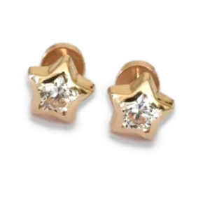 Estrella Cubik 5 puntas - Oro 18k